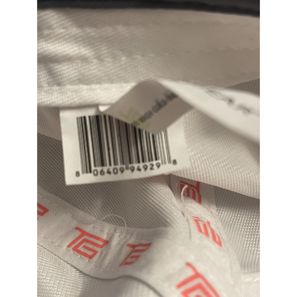 TEK GEAR WOMEN'S WHITE ADJUSTABLE BASEBALL CAP -"SEE YOU AT THE FINISH LINE"NWOT - Picture 7 of 7